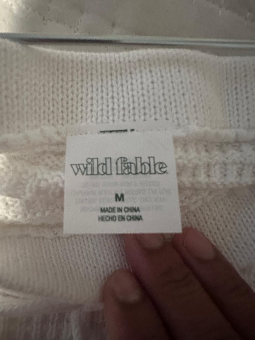 wild fable White Crochet Mini Skirt - Picture 4 of 6